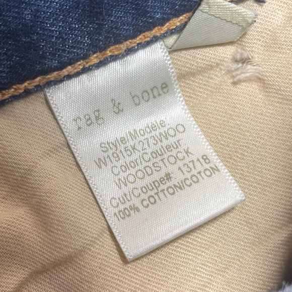 rag & bone Distressed Cutoff Denim Shorts size 26 - Picture 7 of 8